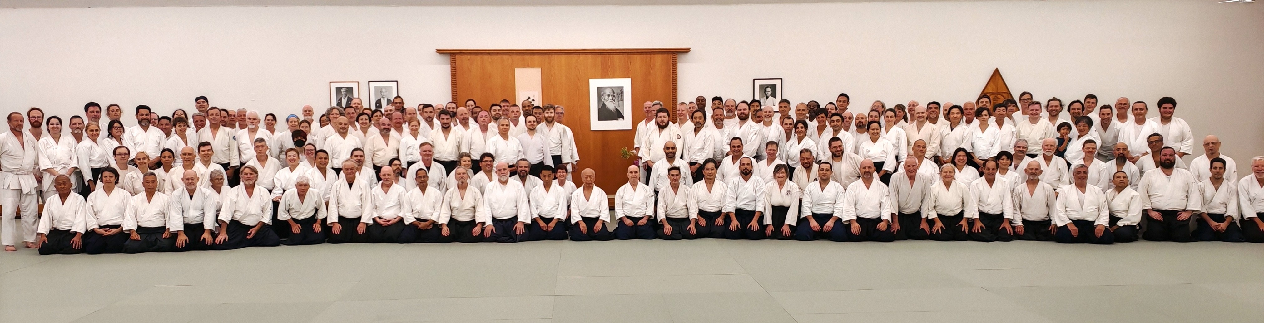 H. Osawa Shihan at the Midwest Aikido Center 50th Anniversary Seminar